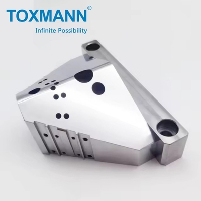 Superficies metálicas personalizadas altamente pulidas de oxidación texturizadas de tratamiento de níquel de fresado CNC