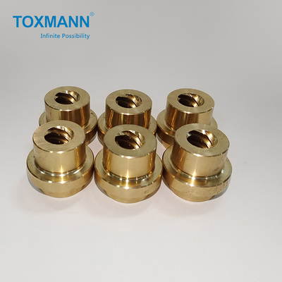 El latón de Toxmann dio vuelta al CNC para tornear las piezas que trabajaban a máquina para el molde plástico