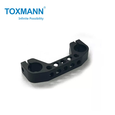 Piezas mecanizadas de precisión CNC AL6061 con tratamiento de óxido negro