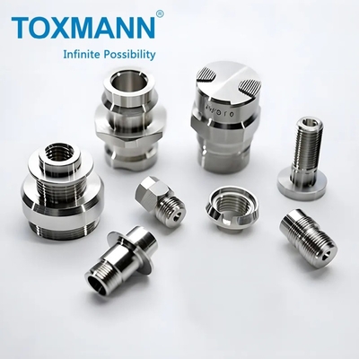 Partición de tornillo de mecanizado CNC de alta precisión de aluminio de acero inoxidable tornillos de servicio de mecanizado CNC Partes de acero CNC