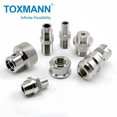 Partición de tornillo de mecanizado CNC de alta precisión de aluminio de acero inoxidable tornillos de servicio de mecanizado CNC Partes de acero CNC