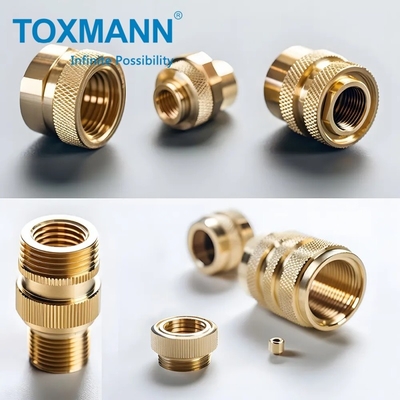 Mecanizado CNC de precisión personalizado Conjunto de piezas de cobre y bronce Mecanizado de piezas de cobre