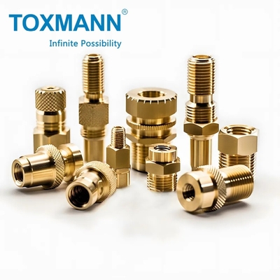 Mecanizado CNC de precisión personalizado Conjunto de piezas de cobre y bronce Mecanizado de piezas de cobre