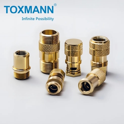 Mecanizado CNC de precisión personalizado Conjunto de piezas de cobre y bronce Mecanizado de piezas de cobre