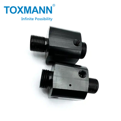 Prototipo rápido de piezas de aluminio mecanizadas AL6061 AL7075 Anodizado negro