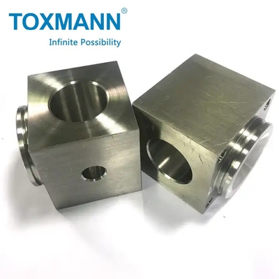Piezas de servicio mecanizadas de acero de aluminio para torneado CNC, fresado, perforación