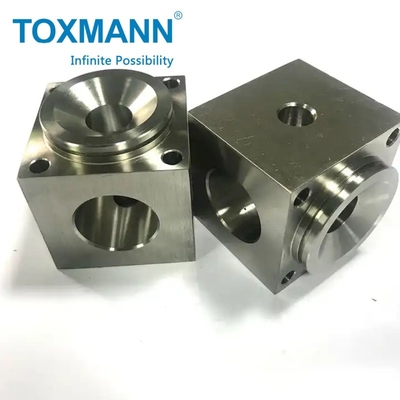 Piezas de servicio mecanizadas de acero de aluminio para torneado CNC, fresado, perforación