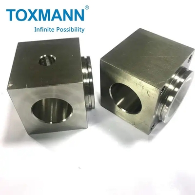 Piezas de servicio mecanizadas de acero de aluminio para torneado CNC, fresado, perforación