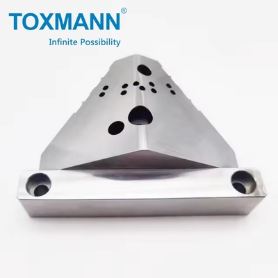 Superficies metálicas personalizadas altamente pulidas de oxidación texturizadas de tratamiento de níquel de fresado CNC