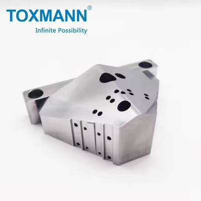 Superficies metálicas personalizadas altamente pulidas de oxidación texturizadas de tratamiento de níquel de fresado CNC