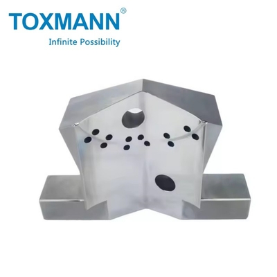 Superficies metálicas personalizadas altamente pulidas de oxidación texturizadas de tratamiento de níquel de fresado CNC