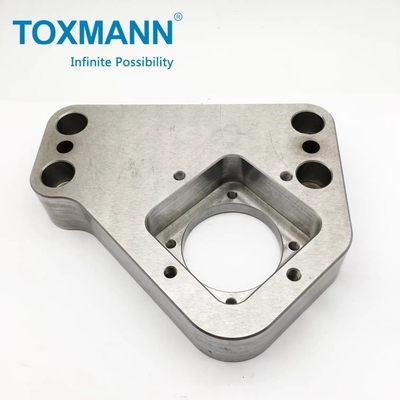 Personalizar las piezas de fresado de mecanizado CNC Acero 45, oxidación de la superficie del metal Tratamiento de níquel texturizado Parte de fresado CNC
