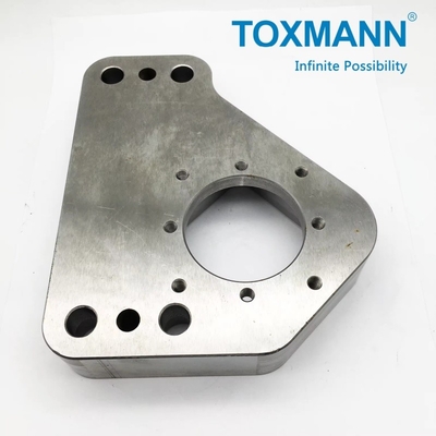 Personalizar las piezas de fresado de mecanizado CNC Acero 45, oxidación de la superficie del metal Tratamiento de níquel texturizado Parte de fresado CNC