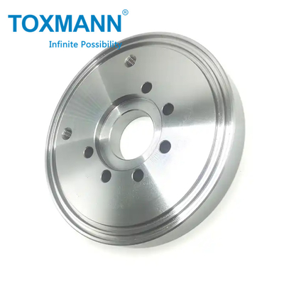 Servicios de procesamiento de tornos CNC de aluminio con flanges de conexión de alta precisión