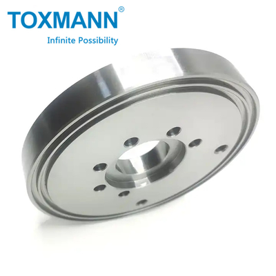 Servicios de procesamiento de tornos CNC de aluminio con flanges de conexión de alta precisión
