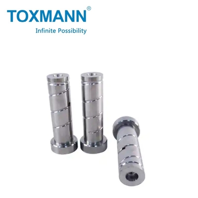 Mecanizado de tornos CNC, dibujo de muestras, accesorios de punzamiento, manija de punzamiento, bujes de cáscara