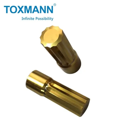 Acero perforado de tornillo de alta precisión