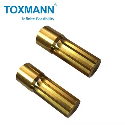Acero perforado de tornillo de alta precisión